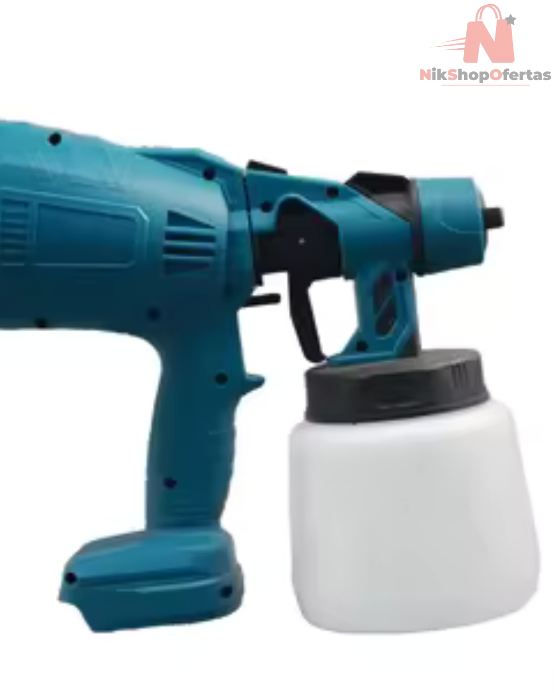 SUPER PISTOLA DE PINTURA INALÁMBRICA 360V MAX CON DOS BATERIAS