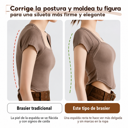Brasier Corrector de Postura 5 en 1 | Realza tu Figura y Disfruta de Máxima Comodidad