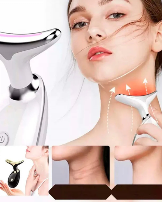 MASAJEADOR DE ROSTRO PREMIUM | Tecnología EMS para una Apariencia Más Firme y Luminosa