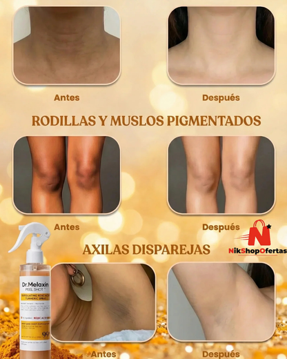 Kit Aclarante Premium Dr. Melaxin + Jabón de Cúrcuma